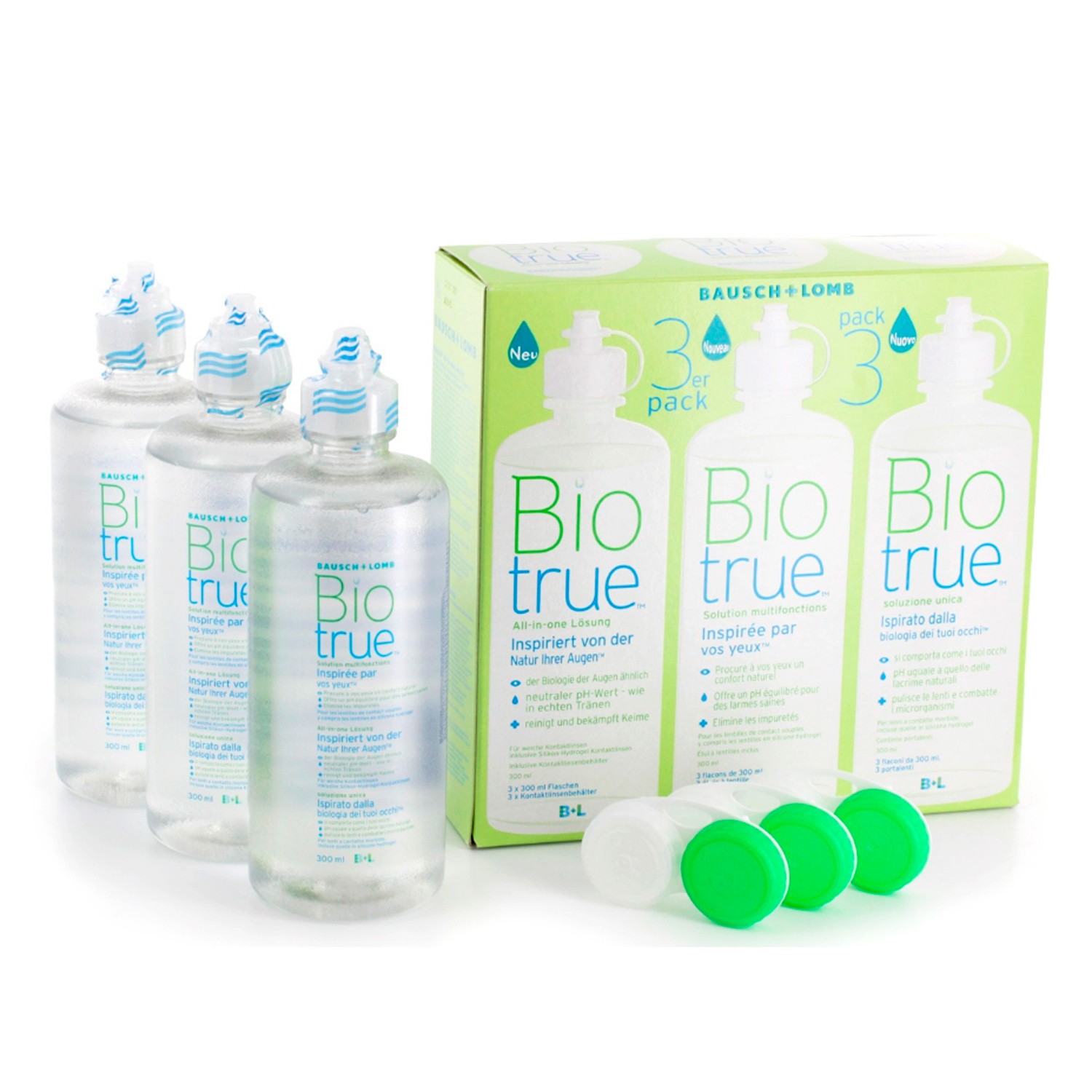 Biotrue Pack Eco 3 x 300ml