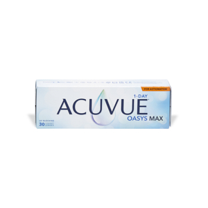 Acuvue Oasys 1 Day Max for Astigmatism- Boite de 30 lentilles